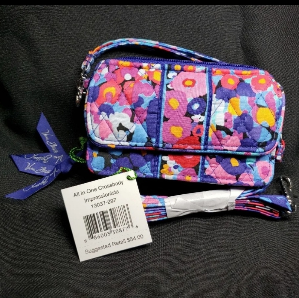 Vera Bradley Crossbody Wristlet